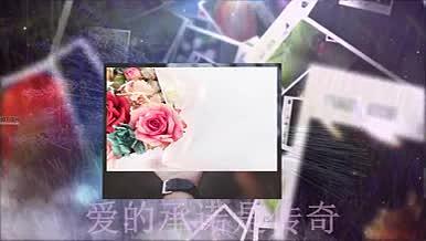 浪漫二月十四情人节会声会影视频模板视频的预览图